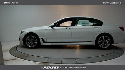 2017 BMW 7-Series 750i xDrive 750i xDrive 7 Series New 4 dr Sedan Automatic Gasoline 4.4L 8 Cyl Alpine White