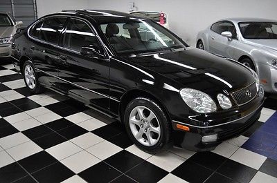 2004 Lexus GS ONE OWNER - FLORIDA CAR - CARFAX CERTIFIED ONE OWNER - GORGEOUS CONDITION - SUNROOF - FLORIDA CAR - BLACK/BLACK