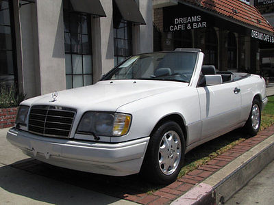 1995 Mercedes-Benz E-Class E320 1995 Mercedes Benz E320 Cabriolet orginal low miles. California rust free car.