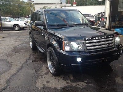 2008 Land Rover Range Rover Sport  2008 Range Rover supercharge clean