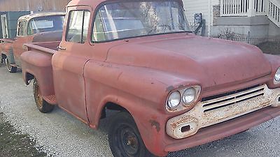 1959 Chevrolet Other Pickups deluxe 1959 chevy pickup big window roller