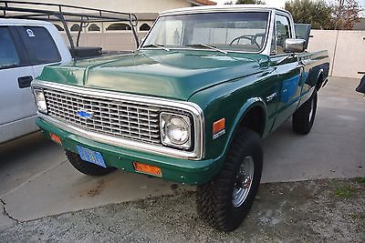 1972 Chevrolet C/K Pickup 2500 Custom 20 Deluxe 1972 Chevy Custom 20 Deluxe 4X4