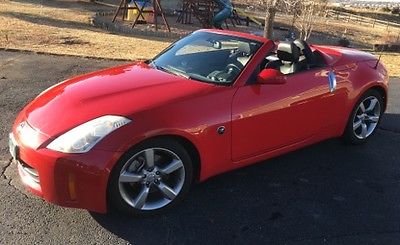 2008 Nissan 350Z G 2008 350Z Sporty Red Convertible - Low Miles - Great Shape - Garaged