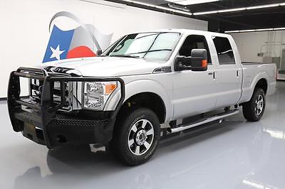 2015 Ford F-250  2015 FORD F250 LARIAT 6.2 CREW 4X4 REAR CAM BRUSH GUARD #A09813 Texas Direct