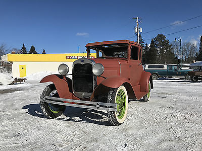 1930 Ford Model A  1930 Ford Model A Coupe Barn Find Running Titled Hot Rod/Rat Rod