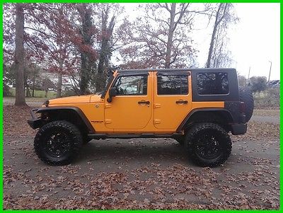 2012 Jeep Wrangler SPOR 2012 JEEP WRANGLER UNLIMITED 4WD LIFTED - FREE SHIP - $435 P/MO, $200 DOWN!