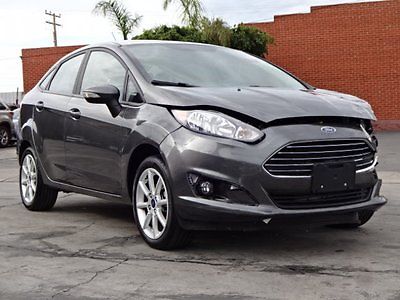 2016 Ford Fiesta SE 2016 Ford Fiesta SE Damaged Salvage Only 2K Miles Gas Saver Priced to Sell L@@K!