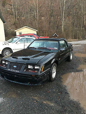 1984 Ford Mustang LX Convertible 2-Door 1984 Ford Mustang LX Convertible 2-Door 3.8L