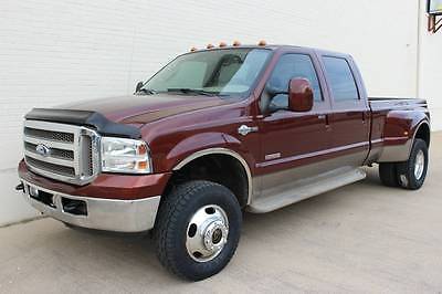 2005 Ford F-350 King Ranch Crew Cab Pickup 4-Door 2005 Ford F-350 Super Duty King Ranch Crew Cab Dually 4x4 FX4 6.0L Turbo Diesel
