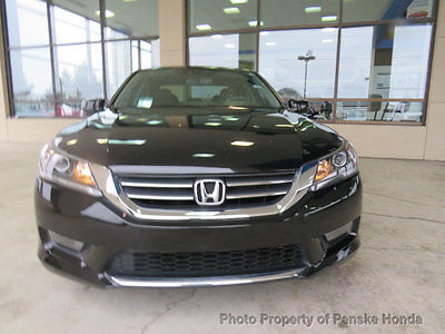 2014 Honda Accord 4dr I4 CVT EX-L 4dr I4 CVT EX-L Low Miles Sedan CVT Gasoline 2.4L 4 Cyl Crystal Black Pearl