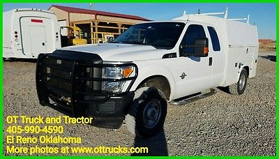 2011 Ford F-250 XL 2011 Ford F-250 4wd Extended Cab Camper Utility Bed 6.7 Diesel Pickup Knapheide