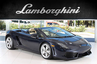2010 Lamborghini Gallardo  NAV+REAR CAM+BRANDING+SHINY CALLISTOS+LEATHER PKG II+HEATED SEATS