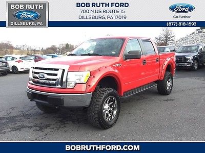 2009 Ford F-150 XLT 2009 Ford F-150 XLT 96,301 Miles Bright Red Clearcoat 4D Crew Cab 5.4L V8 EFI 24