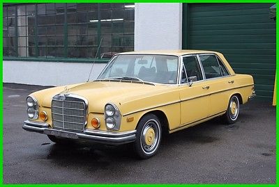 1972 Mercedes-Benz 300-Series  1972 Mercedes 300 SEL 4.5 Liter W 109 Chassis