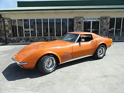 1971 Chevrolet Corvette  Ontario Orange , good condition.454 motor, pop out rear window $24,950.00