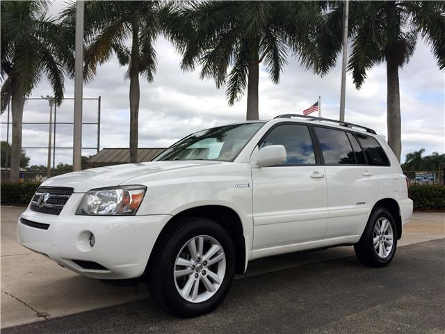 2007 Toyota Highlander Limited 2007 Toyota Highlander Hybrid Limited Leather Sunroof Low Miles FL Suv