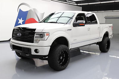 2013 Ford F-150  2013 FORD F-150 PLATINUM 4X4 LIFT ECOBOOST SUNROOF NAV! #A30107 Texas Direct