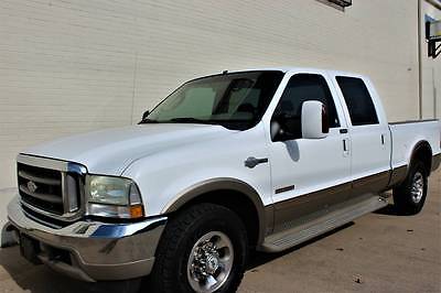 2004 Ford F-350 King Ranch Crew Cab Pickup 4-Door 2004 Ford F-350 SuperDuty King Ranch Leather Crew Cab 4-Door 6.0L Turbo Diesel