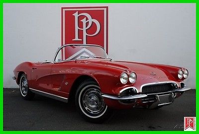 1962 Chevrolet Corvette Roadster 1962 Corvette Roadster, 327ci/340hp V8, 4-Spd,  An NCRS Top-Flight car,