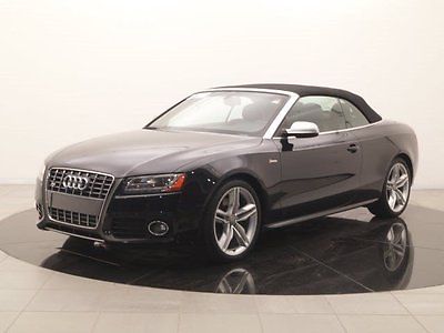 2012 Audi S5 3.0T Premium Plus quattro 2012 Audi S5 3.0T Premium Plus quattro 45965 Miles Black Convertible Gas V6 3.0L