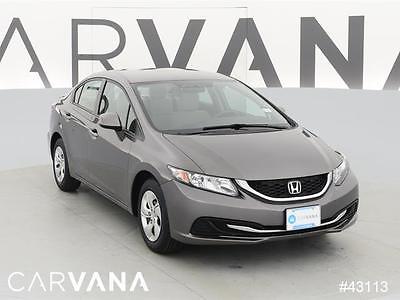 2013 Honda Civic Civic LX Gray 2013 CIVIC with 34134 Miles for sale at Carvana