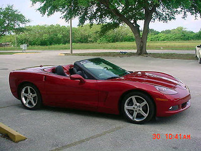 2005 Chevrolet Corvette Base Convertible 2-Door 2005 Chevrolet Corvette Convertible 2-Door 6.0L Magnetic Red Navigation LOADED!