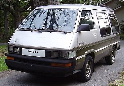 1988 Toyota Van Wagon  1988 Toyota Van Wagon, Rear Wheel Drive, Silver Brown, 4Y Engine, Working