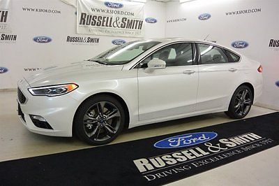 2017 Ford Fusion Sport 2017 Ford Fusion Sport 6 Miles White Sport AWD 6 Automatic