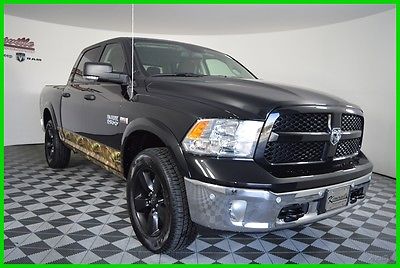 2016 Ram 1500 Outdoorsman 4x4 V8 HEMI Crew Cab Truck USB AUX 2016 RAM 1500 4WD Crew Cab Truck Backup Camera Remote Start System 6 Speakers