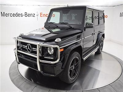 2015 Mercedes-Benz G-Class G63 AMG 2015 Mercedes-Benz G-Class G63 AMG 10,723 Miles Black Sport Utility 8 Cylinder E