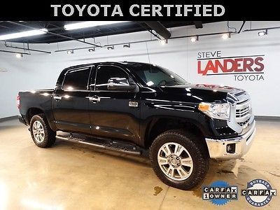 2015 Toyota Tundra 1794 Edition Extended Crew Cab Pickup 4-Door V8 4X4 CREWMAX SUNROOF LEATHER NAV CERTIFIED CALL FOR INQUIRY