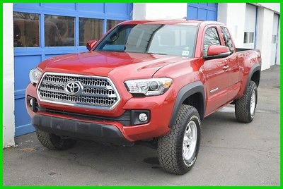 2016 Toyota Tacoma TRD Off Road Access Cab Extended Cab 4X4 4WD V6 Repairable Rebuildable Salvage Runs Great Project Builder Fixer Easy Rear Hit