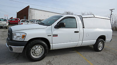 2007 Dodge Ram 2500 4X2 REG CAB 8' BED WITH UTILITY TOPPER 5.7 AUTO  WORK SERIES FLEET LEASE!!RUNS EXCELLENT!!UTILITY TOPPER!SAVE THOUSANDS$