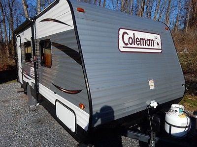 2016 Coleman 16FBS by Dutchmen Travel Trailer RV w/ Equalizer Hitch, Power Jack,