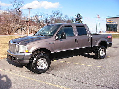2003 Ford F-350 Lariat CREW Shotbed 03 Ford F350Lariet 4WD CREW Shortie 7.3 Powerstroke Diesel-Clean and Rare Truck!