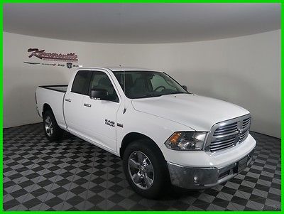 2017 Ram 1500 Big Horn 4x4 V8 HEMI Quad Cab Truck Cloth Seats 2017 RAM 1500 4WD Back Up Camera Towing Package USB and AUX Ports Remote Start