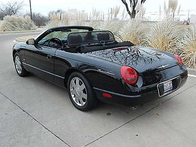 2003 Ford Thunderbird Beautiful Example Near Showroom Condition 2003 Ford Thunderbird Pristine 27,ooo Actual Miles Black Beauty