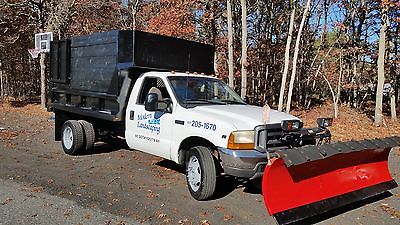 2000 Ford F-450 XLT FORD F450 DUMP TRUCK WITH PLOW