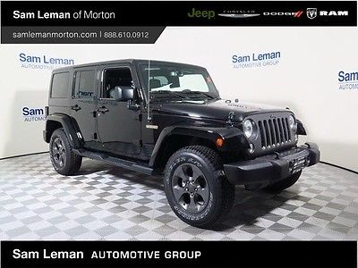 2017 Jeep Wrangler Sport 4x4 2017 Jeep Wrangler Unlimited Sport 4x4 0 Miles BLACK SUV 3.6L 6-Cylinder 5-SPEED