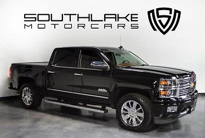 2015 Chevrolet Silverado 1500 High Country Crew Cab Pickup 4-Door 15 Chevy Silverado 1500-High Country Premium Pkg-1 Owner-Clean Carfax-Immaculate