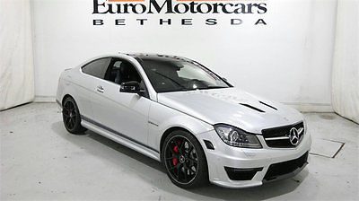 2014 Mercedes-Benz C-Class 2dr Coupe C63 AMG RWD mercedes benz coupe c63 amg p61 edition 507 14 15 navigation silver performance