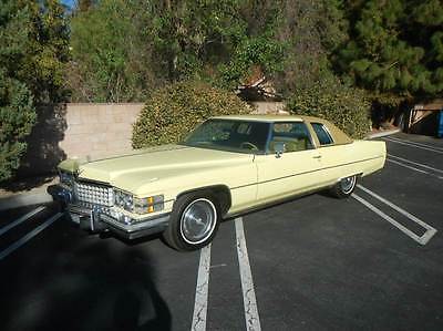 1974 Cadillac DeVille  1974 Cadillac DeVille 92k Excellent example Original california car Cold AC