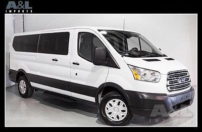 2016 Ford Transit Connect XLT 12 Passenger 2016 Ford Transit Wagon XLT 12 Passenger 20431 Miles Oxford White Passenger Van