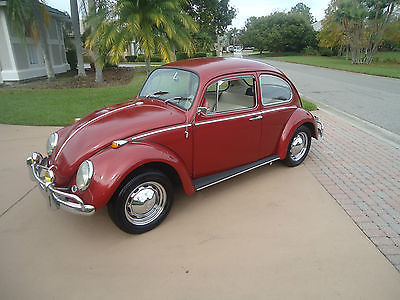 1966 Volkswagen Beetle - Classic white 1966 VOLKSWAGEN BEETLE-  WHAT A BEAUTY -- GORGEOUS  LITTLE CAR - ALWAYS GARAGED
