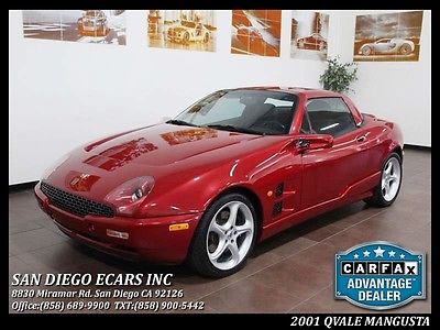 2001 Qvale Mangusta  2001 Qvale Mangusta Collector Car 5-Speed Manual Only 27k Miles RARE!