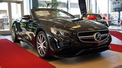 2017 Mercedes-Benz S-Class AMG S63 4MATIC 2017 AMG S63 4MATIC New 5.5L V8  Convertible