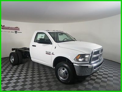 2017 Ram 3500 Chassis Tradesman 4x4 Cummins Diesel Regular Cab 2017 RAM 3500 Chassis 4WD Regular Cab Vinyl Seats UConnect AISIN Transmission