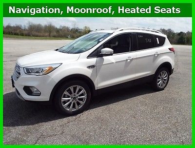 2017 Ford Escape Titanium 2017 Titanium New Turbo 1.5L I4 16V Automatic 4WD SUV