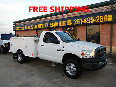 2008 Dodge Ram 3500 ST Cab & Chassis 2-Door 2008 DODGE RAM 3500 HEAVY DUTY HEMI LOW MILES