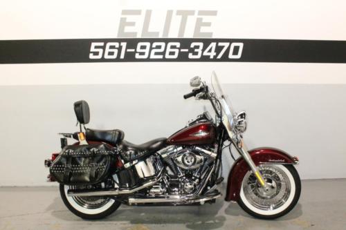 2014 Harley-Davidson Softail  2014 harley flstc heritage classic low miles exhaust softail 214 a month